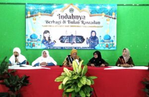 Para narasumber,tengah memberikan pencerahan