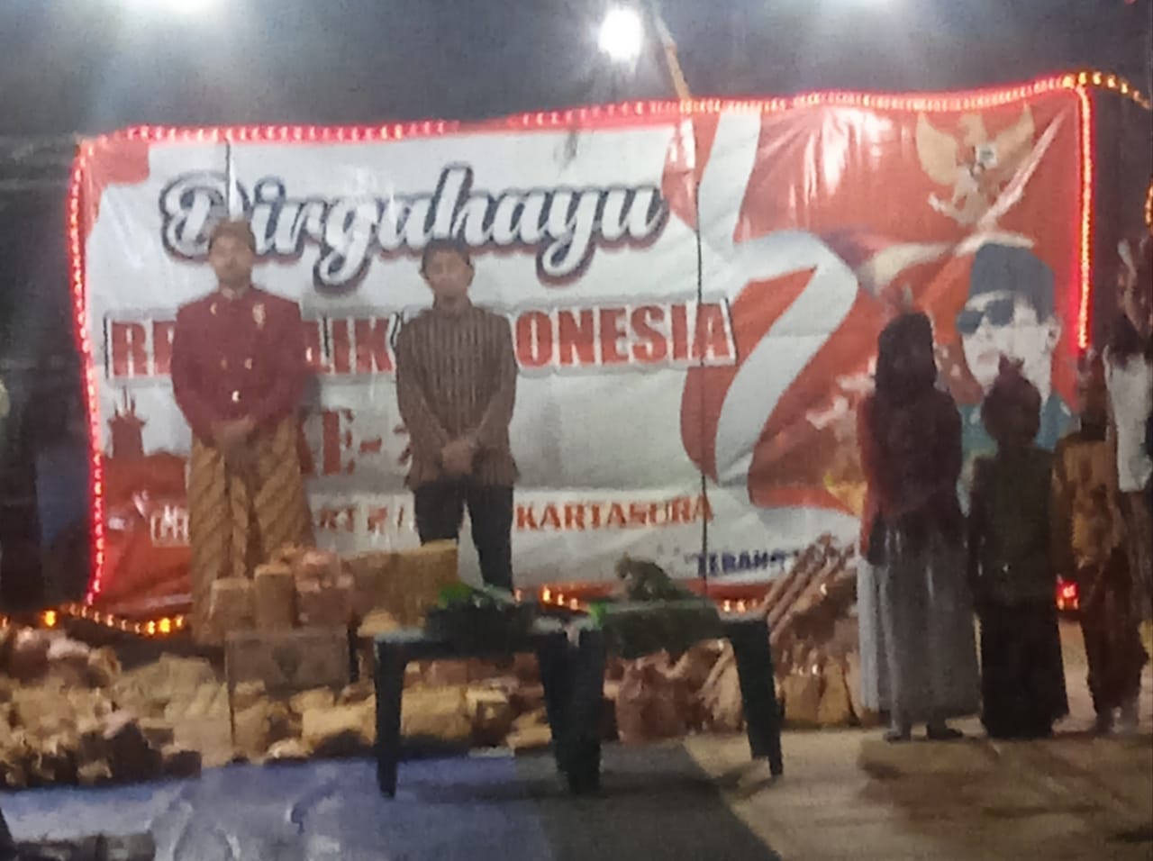 Detik-detik malam Tirakatan Warga Giringan RT.02/RW.02,Kel.Kartasura,Kec.Kartasura,Kan Sukoharjo