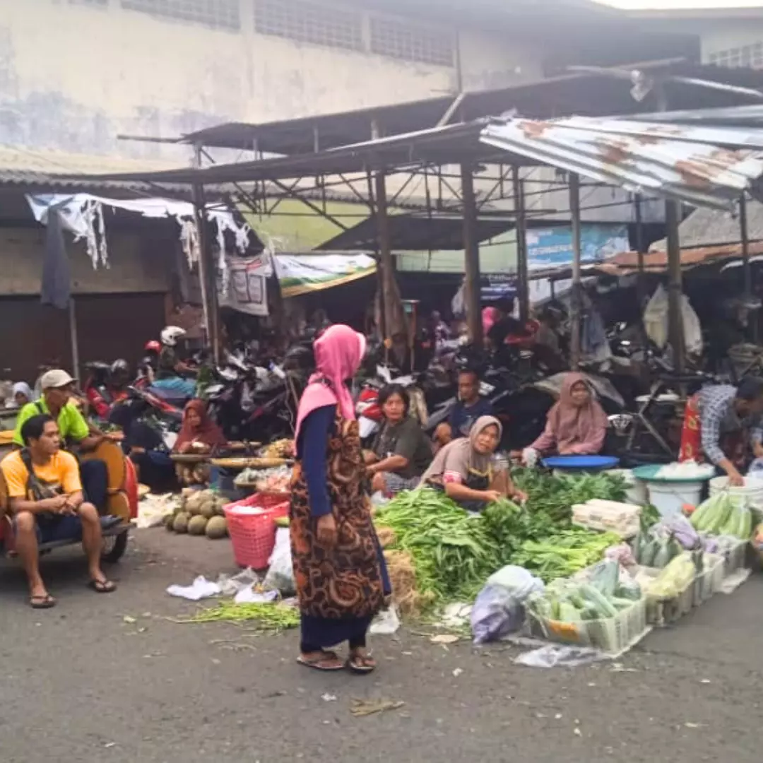 Pasar Kartasura,lesu..