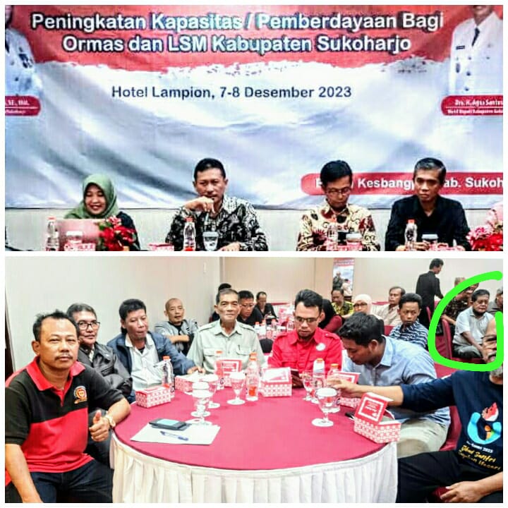 Saat Kepala Kesbangpol Gunawan Wibisono,S.Sos, sebagai nara sumber dan peserta..