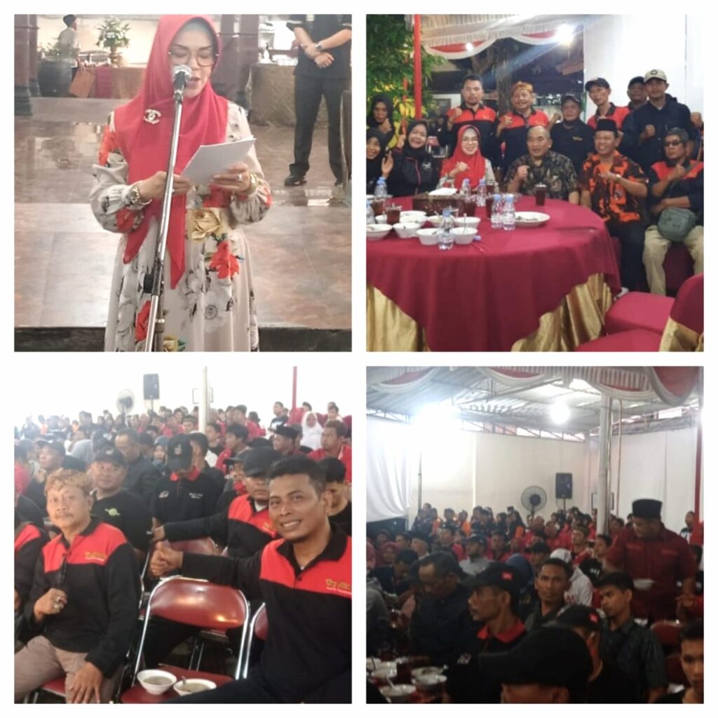 Bupati Sukoharjo Hj.Etik Suryani,S.E,M.M,saat sambutan