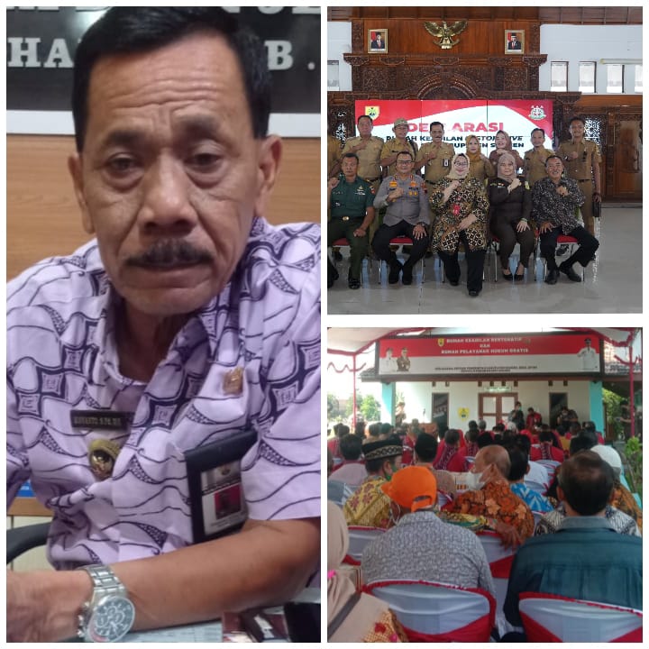 Sang Inisiator bersama Forkopimda,deklarasi rumah Restorative Justice