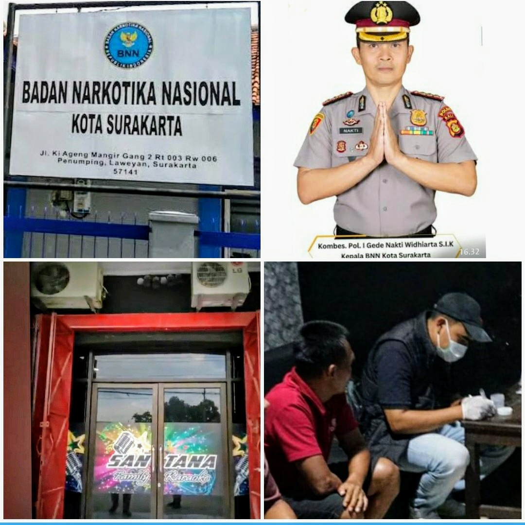 Detik-detik Razia BNNK Surakarta,dipimpin langsung Kombes Pol I Gede Nakti Widiarta, S.I.K.